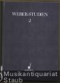 Carl Maria von Weber und die deutsche Nationaloper (= Weber-Studien, Band 2. ED 8316).