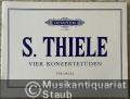 Vier Konzertetüden für Orgel (1973) (= Edition Peters, Nr. 9426).