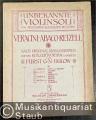 Allegro (= Unbekannte Violinsoli von berühmten klassischen Meistern - Veracini, Abaco, Retzell - No. 2).