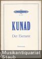 Der Eiertanz (1975). Minioper nach Pocci für einen Sänger, fünf Puppen, sieben Musiker und einen Dirigenten. Conatum 62 (= Edition Peters, Nr. 5597). Klavierauszug.