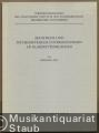 Akustische und psychometrische Untersuchungen an Klarinettenklängen (= Veröffentlichungen des Staatlichen Instituts für Musikforschung Preussischer Kulturbesitz, Band 1).