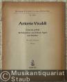 Concerto g-Moll für Solovioline, zwei Oboen, Fagott und Streicher (Dresdner Fassung) PV 351 (= Breitkopf & Härtels Partitur-Bibliothek, Nr. 3593. Antonio Vivaldi. Kritisch-praktische Ausgabe der Dresdner Konzerte, Serie I: Konzerte mit mehreren Soloinstrumenten, Nr. 1).