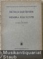 Membra Jesu nostri [BuxWV 75], II: Ad ubera portabimini (= Veröffentlichungen des Instituts für Musikforschung Berlin, hrsg. v. Adam Adrio. Reihe I: 37 Kantaten von Dietrich Buxtehude, Heft 32. Edition Merseburger 982). Partitur.