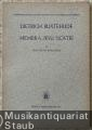Membra Jesu nostri [BuxWV 75], III: Quid sunt plagae istae (= Veröffentlichungen des Instituts für Musikforschung Berlin, hrsg. v. Adam Adrio. Reihe I: 37 Kantaten von Dietrich Buxtehude, Heft 33. Edition Merseburger 983). Partitur.