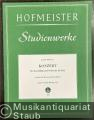 Konzert für Kontrabaß und Orchester (E-Dur) (= Hofmeister Studienwerke, 7206). Ausgabe für Kontrabaß und Klavier.