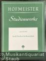 Zwölf Studien für Kontrabaß (= Hofmeister Studienwerke, 7161).