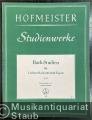 Bach-Studien für Violoncello-Kontrabaß-Fagott, Heft 2 (= Hofmeister Studienwerke 7422).