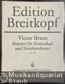 Konzert für Kontrabaß und Streichorchester, Op. 73 (1984) (= Esition Breitkopf, Nr. 7533). Ausgabe für Kontrabaß und Klavier.