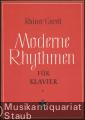 Moderne Rhythmen für Klavier, Heft V: Jazzstudium.