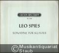 Sonatine für Klavier (1958) (= Edition Breitkopf, Nr. 4012).