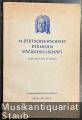 30. Deutsches Bachfest der Neuen Bachgesellschaft vom 3. bis 6. Juli in Leipzig. Bach-Fest-Buch.