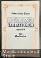 Beckmesser-Variationen. Eine Vergangenheitsbewältigung über Themen aus Richard Wagners "Meistersinger von Nürnberg", Opus 64. Für Orchester.
