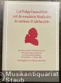 Carl Philipp Emanuel Bach und die europäische Musikkultur des mittleren 18. Jahrhunderts. Bericht über das Internationale Symposium der Joachim Jungius-Gesellschaft der Wissenschaften Hamburg 29. September - 2. Oktober 1988.