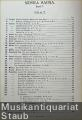Musik (Bücher/Noten) &raquo; Noten/Partituren - Musica sacra. Sammlung berühmter Kirchenchöre. Bd. I: Lateinische Texte. Bd. II: Deutsche Texte (= Edition Peters) [2 Bände in 1].