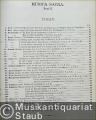 Musik (Bücher/Noten) &raquo; Noten/Partituren - Musica sacra. Sammlung berühmter Kirchenchöre. Bd. I: Lateinische Texte. Bd. II: Deutsche Texte (= Edition Peters) [2 Bände in 1].