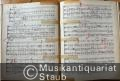 Musik (Bücher/Noten) &raquo; Noten/Partituren - Musica sacra. Sammlung berühmter Kirchenchöre. Bd. I: Lateinische Texte. Bd. II: Deutsche Texte (= Edition Peters) [2 Bände in 1].