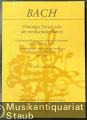 Vereinigte Zwietracht der wechselnden Saiten. Glückwunschkantate zum Antritt der Professur des Dr. Gottlieb Kortte BWV 207 (= DVfM 3099). Studien-Partitur.