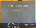 Musik (Bücher/Noten) &raquo; Noten/Partituren - Tabulatura Nova. Teile I, II, III (= Samuel Scheidts Werke, Band VI/1-2, Band VII/3. DVfM 4756a, 4756b, 4757).