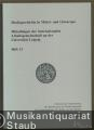 Musikgeschichte in Mittel- und Osteuropa (= Mitteilungen der internationalen Arbeitsgemeinschaft an der Universität Leipzig, Heft 11).