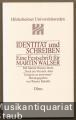 Identität und Schreiben. Eine Festschrift für Martin Walser. Ringvorlesung an der Universität Hildesheim im Wintersemester 1996/97. Mit Martin Walsers Rede "Noch ein Versuch, dem Zeitgeist zu antworten" (= Hildesheimer Universitätsreden 5).