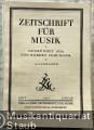 Zeitschrift für Musik. Monatsschrift für eine geistige Erneuerung der deutschen Musik. 99. Jahrgang 1932.