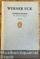 Orchester-Sonate für großes Orchester (= Edition Schott 4407). Partitur.