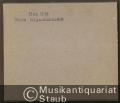 Sonstiges &raquo; Faksimiles - Orgelbüchlein. BWV 599-644. Faksimile der autographen Partitur (= Documenta Musicologica. Zweite Reihe: Handschriften-Faksimiles, 11).