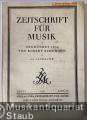 Zeitschrift für Musik. Monatsschrift für eine geistige Erneuerung der deutschen Musik. 104. Jahrgang 1937.