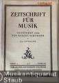 Musik (Bücher/Noten) &raquo; Musik-Zeitschriften - Zeitschrift für Musik. Monatsschrift für eine geistige Erneuerung der deutschen Musik. 104. Jahrgang 1937.