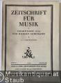 Zeitschrift für Musik. Monatsschrift für eine geistige Erneuerung der deutschen Musik. 101. Jahrgang 1934.
