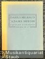 'adame Miroir. Ballet pour seize instruments solists (= P. H. 173) [Taschenpartitur].