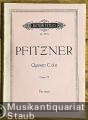 Quintett für Klavier, 2 Violinen, Viola u. Violoncello op. 23 (= Edition Peters, Nr. 3554). Partitur.