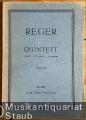 Quintett c-Moll für Klavier, 2 Violinen, Viola u. Violoncello, Opus 64 (= Edition Peters, Nr. 3598) [Studienpartitur].