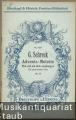 Advents-Motette "Wie soll ich dich empfangen" für gemischten Chor, Op. 32 (= Breitkopf & Härtels Partitur-Bibliothek, Nr. 1435 / Chor-Bibliothek 774).