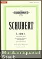 Lieder. Neue Ausgabe, Band I. Die schöne Müllerin, Winterreise, Schwanengesang (= Edition Peters, Nr. 8303b). Gesang und Klavier (mittlere Stimme / medium voice).