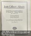 Musik (Bücher/Noten) &raquo; Noten/Partituren - Jean Gilbert - Album. Eine Sammlung von 27 der beliebtesten Melodien aus "Die Kino-Königin", "Puppchen", "Autoliebchen", "So bummeln wir", "Polnische Wirtschaft", "Die moderne Eva".