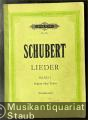 Schubert-Lieder, Band I. Lieder für eine Singstimme und Klavier (= Edition Peters, Nr. 20a). Ausgabe für Sopran oder Tenor.
