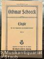 Elegie für eine Singstimme und Kammerorchester, Op. 36 (= Partitur-Bibliothek Nr. 2658).