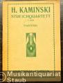 Streichquartett F Dur (= Universal-Edition, Nr. 7131). Partitur.