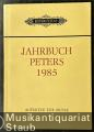 Heinrich Schütz im Spannungsfeld seines und unseres Jahrhunderts (= Jahrbuch Peters, 8. Jahrgang 1985. Aufsätze zur Musik).