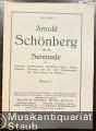 Serenade für Klarinette, Bassklarinette, Mandoline, Gitarre, Geige, Bratsche, Violoncell und eine tiefe Männerstimme (IV. Satz: Sonett von Petrarca), Op. 24 (= Wilhelm Hansen Edition, No. 2400). Partitur.