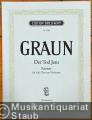 Der Tod Jesu. Kantate für Soli, Chor und Orchester (= Edition Breitkopf, Nr. 6748). Klavierauszug.