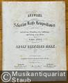 Auswahl aus Johann Sebastian Bach's Kompositionen veranstaltet und mit einer Abhandlung über Auffassung und Vortrag seiner Werke am Piano Forte eingeleitet von Adolf Bernhard Marx.