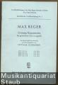 Zwanzig Responsorien für gemischten Chor a cappella (= Veröffentlichungen des Max-Reger-Instituts in Bonn (Elsa-Reger-Stiftung). Musikalische Veröffentlichung, Nr. 2. Breitkopf & Härtels Chor-Bibliothek 3422c). Heft 3: Nr. 9-12.