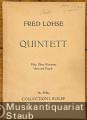 Quintett für Flöte, Oboe, Klarinette, Horn und Fagott (1960) (= Collection Litolff, Nr. 5330a) [Studienpartitur].
