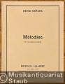 Melodies (No. 1, Voix elevees, ton original). 