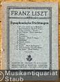 Festklänge (= Franz Liszt. Symphonische Dichtungen für Orchester, Nr. 7. Partitur-Bibliothek 2364) [Taschenpartitur].