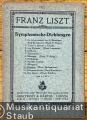 Hamlet (= Franz Liszt. Symphonische Dichtungen für Orchester, Nr. 10. Partitur-Bibliothek [2367]) [Taschenpartitur].