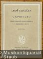Capriccio per Pianoforte (mano sinistra) e stromenti a fiato (1926) [Klavier (linke Hand) und Blasinstrumente]. Partitura.