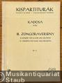 III. Zongoraverseny / III. Konzert für Klavier und Orchester / III. Concerto for Piano and Orchestra, Op. 47 (= Editio Musica Budapest 38). Kispartiturak / Taschenpartituren.